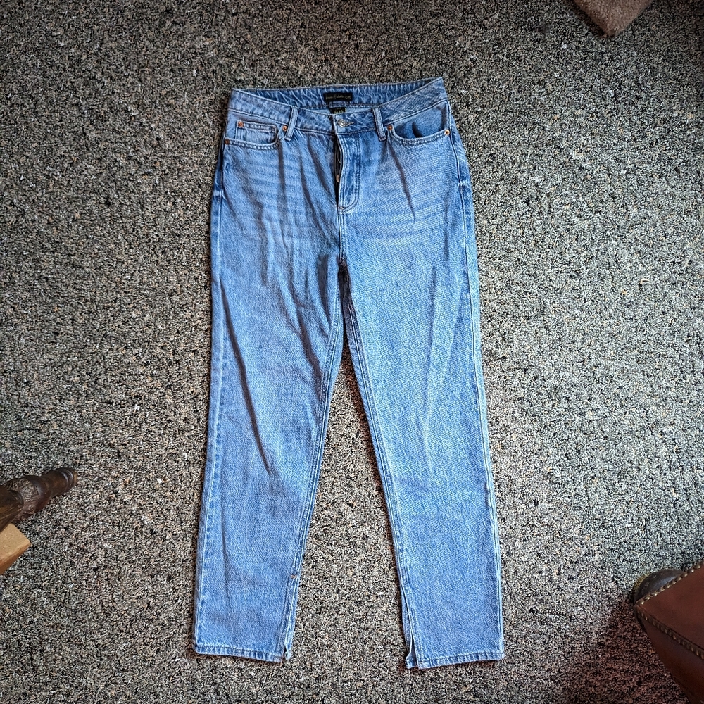 House of Harlow 1960 Blue Straight Leg Jeans
